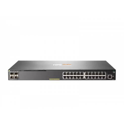 Коммутатор HPE Aruba  2930F 24G PoE+ 4SFP+ JL255A