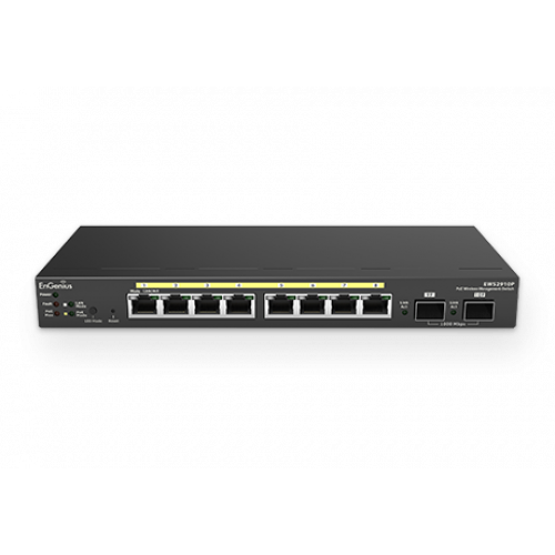 Коммутатор Engenius 8-портовый управляемый гигабитный 61,6W 802.3af- PoE