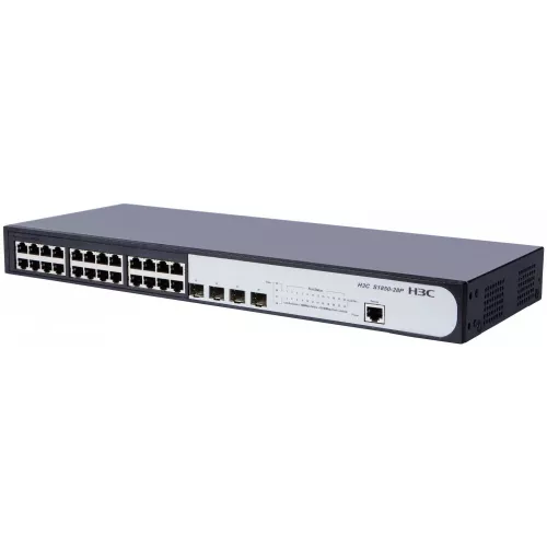Коммутатор L2 H3C S1850-28P 28-Port Gigabit Ethernet Switch(24GE+4SFP)