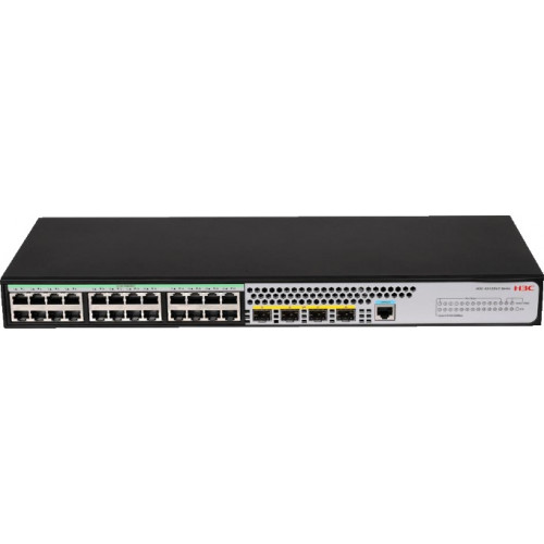Коммутатор L3 H3C S5120V3-28P-LI L3 Ethernet Switch with 24*10/100/1000BASE-T Ports and 4*1000BASE-X SFP Ports,(AC)