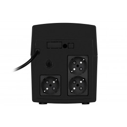 ИБП 2E ED1200, 1200VA/720W, LED, 3xSchuko