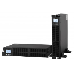 ИБП 2E OD1000RT, 1000VA/900W, RT2U, LCD, USB, 3XSCHUKO