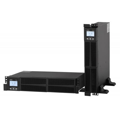 ИБП 2E OD1000RT, 1000VA/900W, RT2U, LCD, USB, 3XSCHUKO