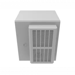 Шкаф уличный всепогодный 15U глубина 600мм (предустановленный кондиционер 500Вт)