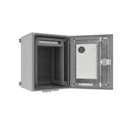 Шкаф уличный всепогодный 18U глубина 600мм (предустановленный кондиционер 500Вт)