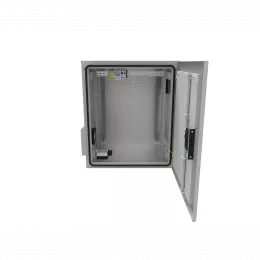 Шкаф уличный всепогодный 18U глубина 600мм (нагрев, охлаждение, контроль климата)