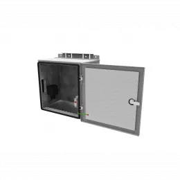 Настенный термошкаф 400x400x250 мм, IP65 (нагрев, контроль климата)