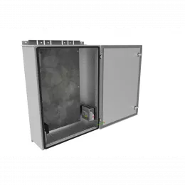 Настенный термошкаф 600x800x250 мм, IP65 (нагрев, контроль климата)