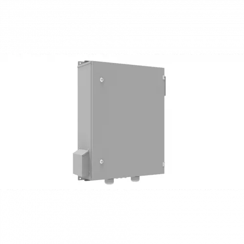 Шкаф уличный серии OWC, 800х650х250, в составе: обогрев, вентиляция, 2 монтажные панели