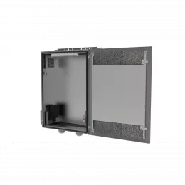 Шкаф уличный серии OWC, 800х650х250, в составе: обогрев, вентиляция, 2 монтажные панели