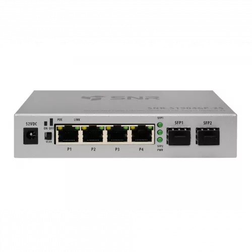 Неуправляемый POE коммутатор SNR-S1904GP-2S