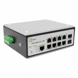 Управляемый промышленный POE коммутатор уровня 2 SNR-S215Gi-8T-POE