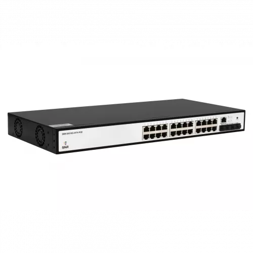 Управляемый PoE коммутатор уровня 2+ SNR-S5210G-24TX-POE