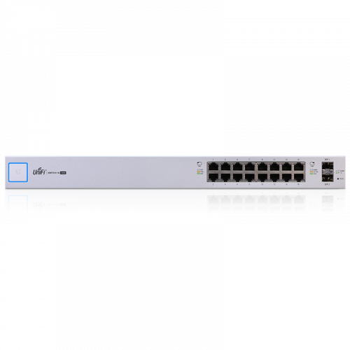 Коммутатор Ubiquiti UniFi Switch PoE US-16-150W