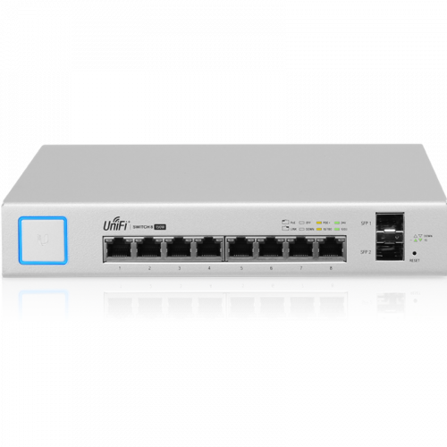 Коммутатор Ubiquiti UniFi Switch PoE US-8-150W