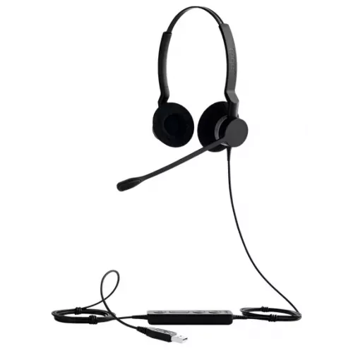 Гарнитура Jabra BIZ 2300 Duo, USB, версия MS