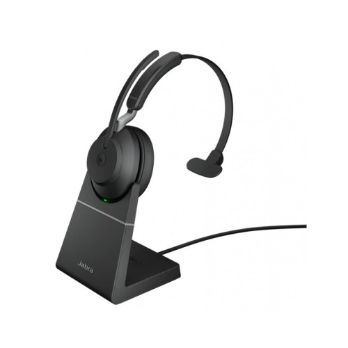 Гарнитура Jabra Evolve2 65, Link380a, моно, черная, версия MS