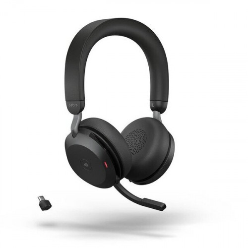 Гарнитура Jabra Evolve2 75, Link380a, стерео, черная, версия MS