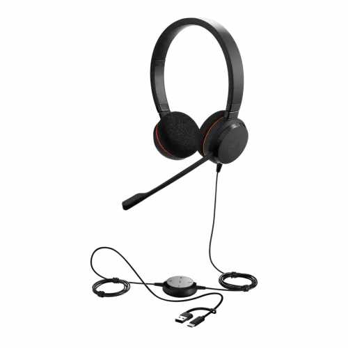 Гарнитура Jabra EVOLVE 20, стерео, версия MS, USB-C