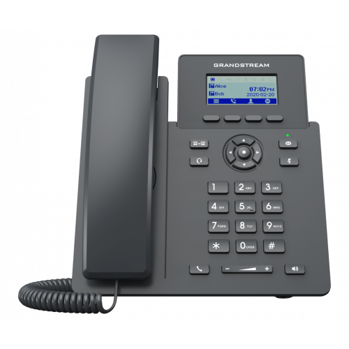 IP телефон Grandstream GRP2601 (без PoE) 2 SIP аккаунта, 2 линии, нет подсветки экрана