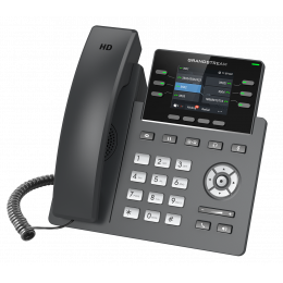 IP телефон Grandstream GRP2613 3 SIP аккаунта, 6 линий, цветной LCD, PoE, (1GbE)Gigabit Ethernet, 24 virtualBLF