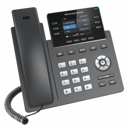 IP телефон Grandstream GRP2613 3 SIP аккаунта, 6 линий, цветной LCD, PoE, (1GbE)Gigabit Ethernet, 24 virtualBLF