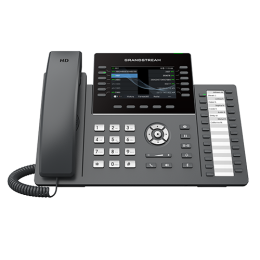 IP телефон Grandstream GRP2636 6 SIP аккаунтов, 12 линий, 4,3" цветной LCD, PoE, (1GbE)Gigabit Ethernet, 24 BLF, USB, Wi-Fi, Bluetooth