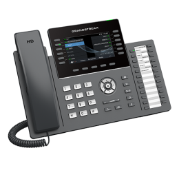 IP телефон Grandstream GRP2636 6 SIP аккаунтов, 12 линий, 4,3" цветной LCD, PoE, (1GbE)Gigabit Ethernet, 24 BLF, USB, Wi-Fi, Bluetooth