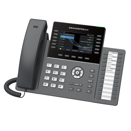 IP телефон Grandstream GRP2636 6 SIP аккаунтов, 12 линий, 4,3" цветной LCD, PoE, (1GbE)Gigabit Ethernet, 24 BLF, USB, Wi-Fi, Bluetooth