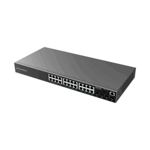 Управляемый коммутатор PoE/PoE+ L2+ Grandstream GWN7803P 24-портовый гигабитный