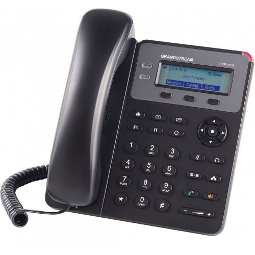 IP телефон Grandstream GXP1610 (без POE) 2 SIP аккаунта, 2 линии, нет подсветки экрана