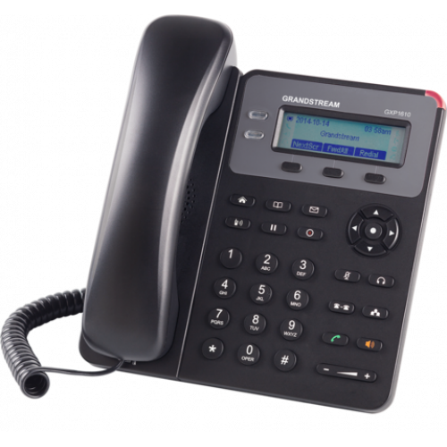 IP телефон Grandstream GXP1610P (POE, блок питания не входит в комплект) 2 SIP аккаунта, 2 линии, нет подсветки экрана