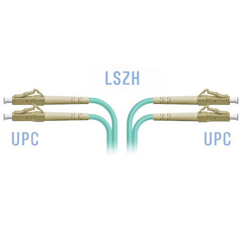 Патчкорд оптический LC/UPC MM OM3, 30 м