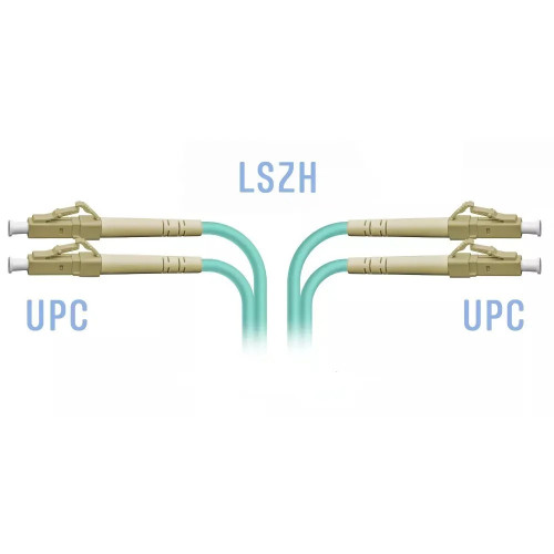 Патчкорд оптический LC/UPC MM OM3 Duplex, 30 м
