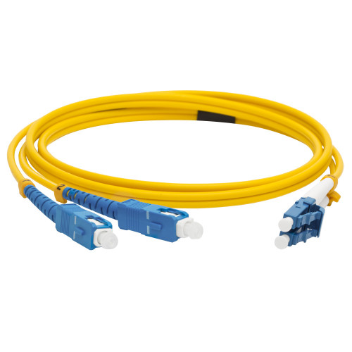 Патчкорд оптический LC/UPC-SC/UPC SM Duplex, 5 м