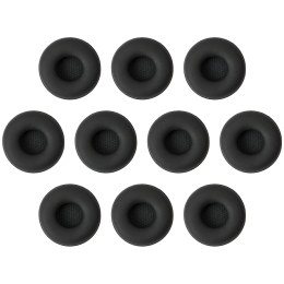 JABRA Leatherette ear cushion for JABRA BIZ 2400 II  NEXT GENERATION - 10 pieces pack (standard/medium)