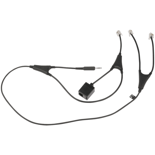 JABRA Link MSH-Adapter cord (only for GN 9120 EHS Version & GN 93XX) for Alcatel IP Touch device: 4028/4038/4068/4029/4039 does not replace MSH Software