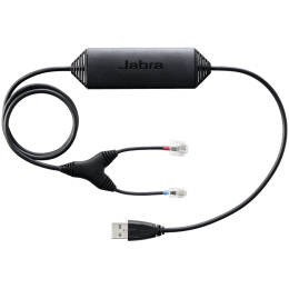 JABRA Link EHS-Adapter for 9120 DHSG, GN 93XX, PRO 94XX, PRO 920 and GO 6470  for electronically accepting calls for  Cisco desk phones via USB(Cisco IP 8961, 9951 and 9971). this connection cord supports multiuse connection between desk phone and PC