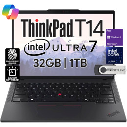Ноутбук ThinkPad T14 G5 Ultra 7 165H vPro 32 GB
/ 1TB PC