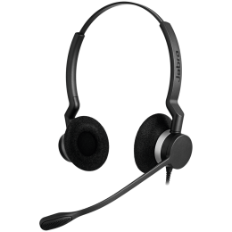 JABRA BIZ 2300 Duoo Balanced Type: 82 E-STD , Noice Cancelling microphone boom: FreeSpin (headband), can only be used with the connecting cord: 8800-01-89