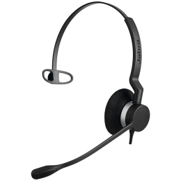 JABRA BIZ 2300 USB Mono, Type: 82 E-STD, Microphone boom: FreeSpin (headband), USB connector, with mute-button and volume control on the cord, Microsoft optimized
