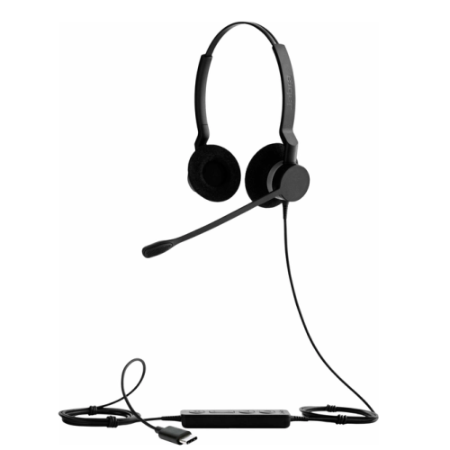 Гарнитура Jabra BIZ 2300 Duo, USB, версия MS