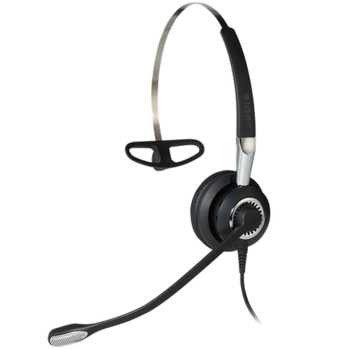 JABRA BIZ 2400 II Mono NEXT GENERATION - IP 3-in-1 Type: 82 E-STD (NC = Noise Cancelling) microphone boom: FreeSpin (Headband, neckband, Ear hook)