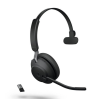 Гарнитура Jabra Evolve2 65, Link380a, моно, черная, версия MS