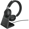 JABRA EVOLVE2 65, Link380a MS Stereo Stand Black — фото 5
