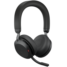 JABRA EVOLVE2 75, Link380c UC Stereo Black, EVOLVE2 75 headset Black UC, Link 380 BT adapter USB-C UC,1.2m USB-C to USB-C cable, carry pouch, warranty and warning (safety leaflets)