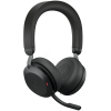 JABRA EVOLVE2 75, Link380a UC Stereo Black, EVOLVE2 75 headset Black UC, Link 380 BT adapter USB-A UC,1.2m USB-C to USB-A cable, carry pouch, warranty and warning (safety leaflets)