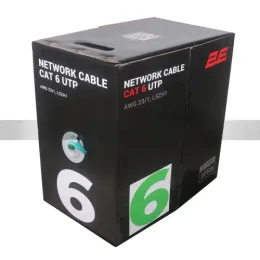 CAT 6 UTP, 305m, AWG 23/1, LSZH-1 305M/Easy pull box packing | green