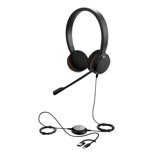 Jabra Evolve 20, USB C/A, UC Stereo