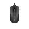 Проводная мышка HP 100 Wired Mouse - Black (p/n 6VY96AA)